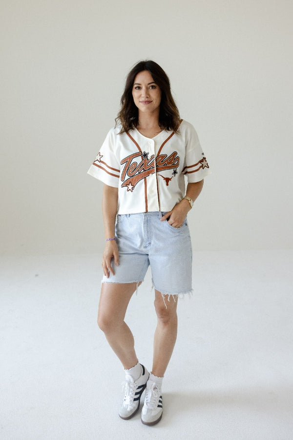 Texas 7th Inning Stretch Cropped Baseball Jersey