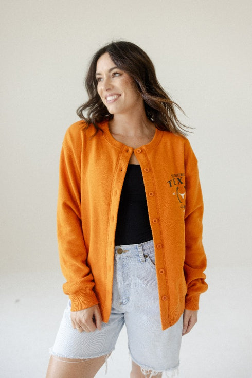 Texas Collegiate Fleece Cardigan