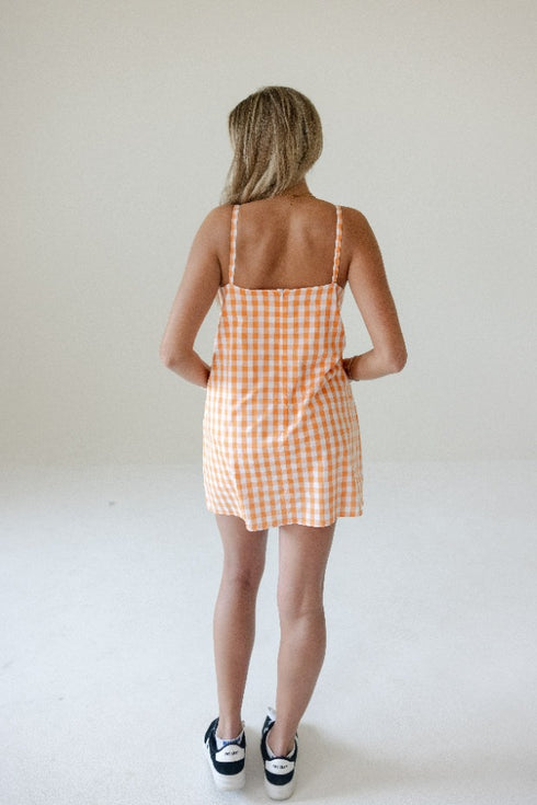 Texas Logo Pride Gingham Skort Dress