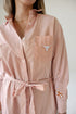 Texas Star Player Striped Shirt Dress