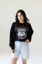 Georgia Starlite Sequin Cropped Longsleeve