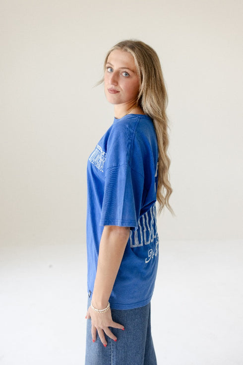 Kentucky Billboard Embroidery OS Band Tee