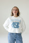 North Carolina Starlite Sequin Cropped Longsleeve