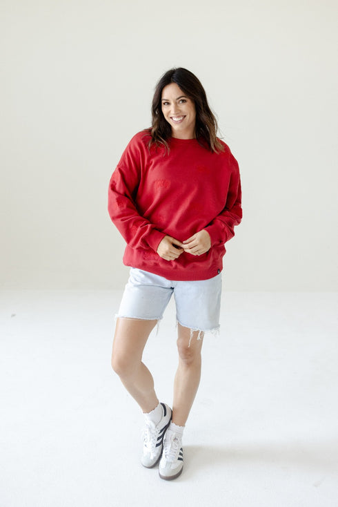 UNLV Ritter Repeat Lantern Sleeve Crew