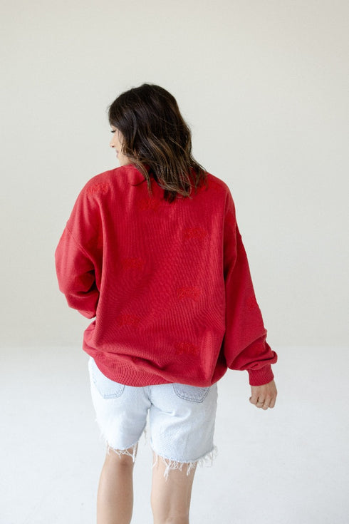 UNLV Ritter Repeat Lantern Sleeve Crew