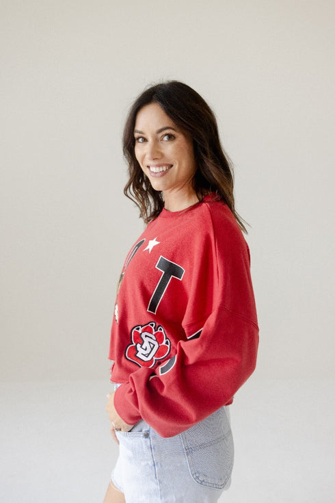 USD Patched Up Cropped Longsleeve