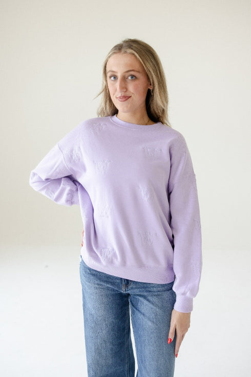 Washington Ritter Repeat Lantern Sleeve Crew