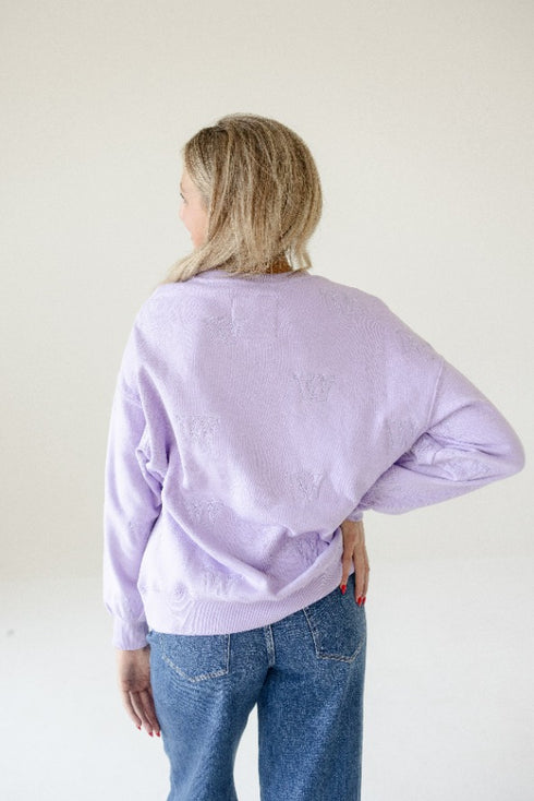 Washington Ritter Repeat Lantern Sleeve Crew