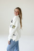West Virginia All Over Scatter Oversized Funnel Neck