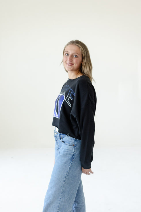 Duke Starlite Sequin Cropped Longsleeve