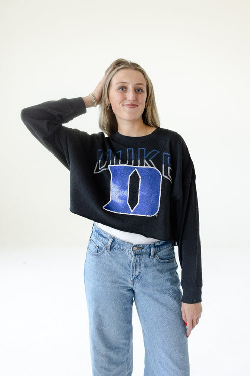 Duke Starlite Sequin Cropped Longsleeve