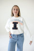 Illinois Starlite Sequin Cropped Longsleeve