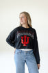 Indiana Starlite Sequin Cropped Longsleeve