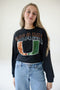 Miami Starlite Sequin Cropped Longsleeve