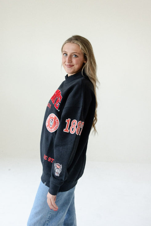 NC State All Over Scatter Oversized Funnel Neck