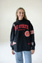 NC State All Over Scatter Oversized Funnel Neck