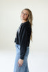 Texas A&M Starlite Sequin Cropped Longsleeve