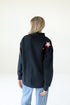 Virginia Tech All Over Scatter Oversized Funnel Neck