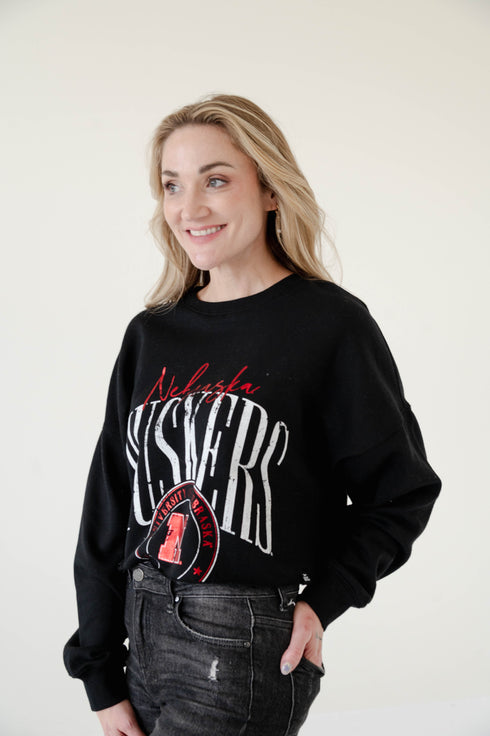 Nebraska Hall of Fame Cropped Longsleeve