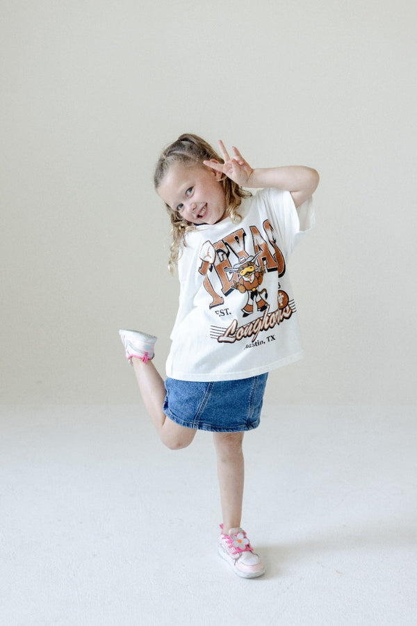 Texas Maddux Youth Youth Cropped T-shirt