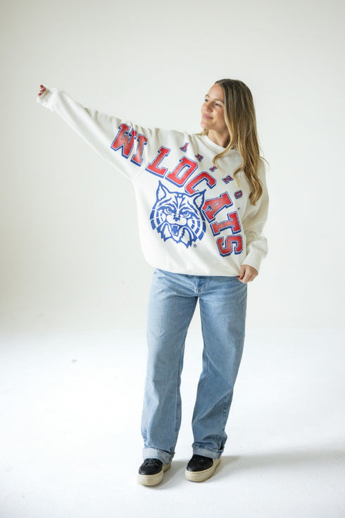 Arizona Bryant Bend Lantern Sleeve Crew