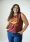 Arizona State Drake Diamond Jersey Muscle Tanks