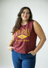 Arizona State Drake Diamond Jersey Muscle Tanks