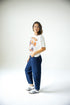 Auburn Maddux Multimedia Semi-Cropped Oversized Band Tee