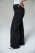 Alabama Alpha Bling Denim Wide Leg Jeans