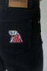 Alabama Alpha Bling Denim Wide Leg Jeans