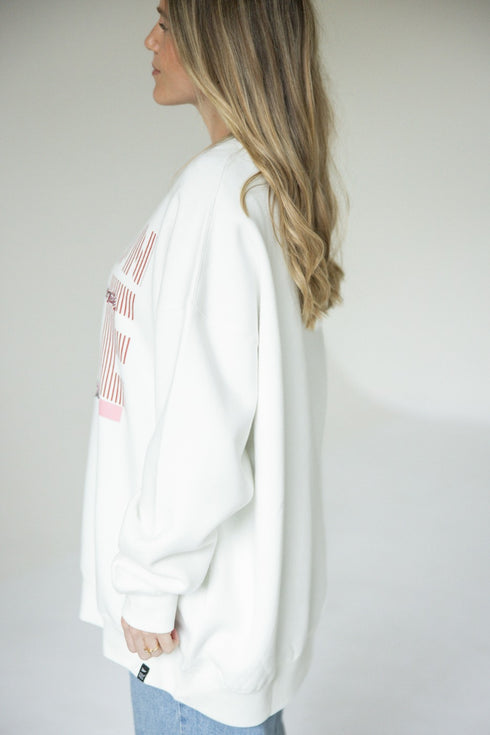 Alabama Vinton Vertical OS Fleece Crew