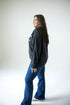 Boise State Campus Charm Oversized Funnel Neck