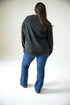 Boise State Campus Charm Oversized Funnel Neck