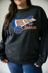 Boise State Campus Charm Oversized Funnel Neck