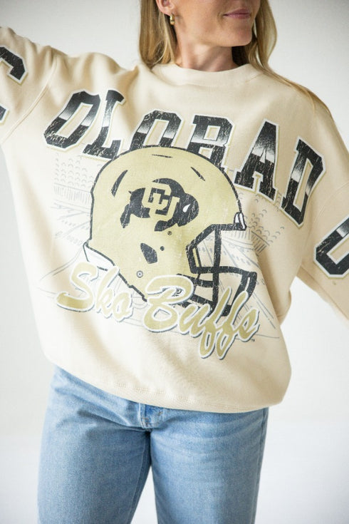 Colorado Homefield Lantern Sleeve Crew