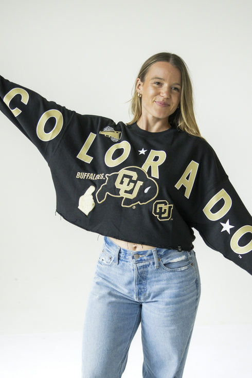 Colorado Patched Up Cropped Longsleeve