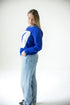 Duke Wicks Woven Striped Detail Sweater
