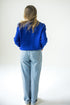 Duke Wicks Woven Striped Detail Sweater