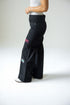 Florida Alpha Bling Denim Wide Leg Jeans