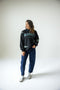 Hawaii All Over Scatter Oversized Funnel Neck