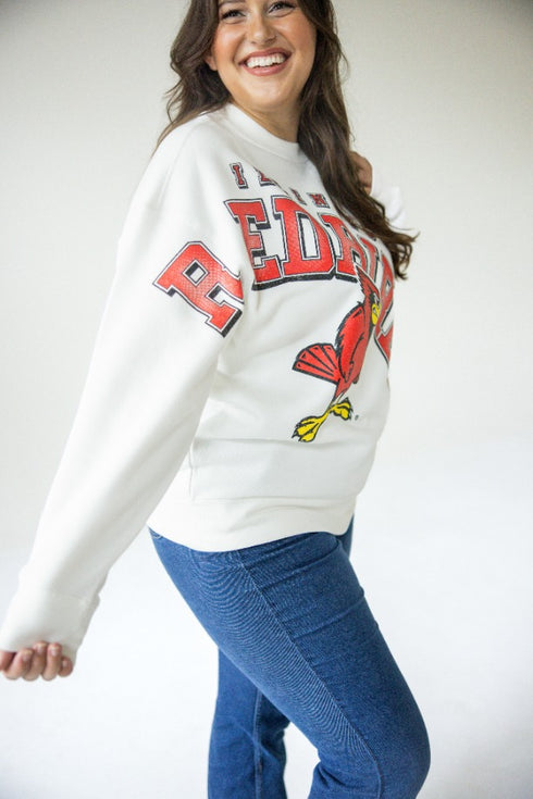 Illinois State Bryant Bend Lantern Sleeve Crew