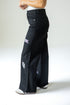 Indiana Alpha Bling Denim Wide Leg Jeans