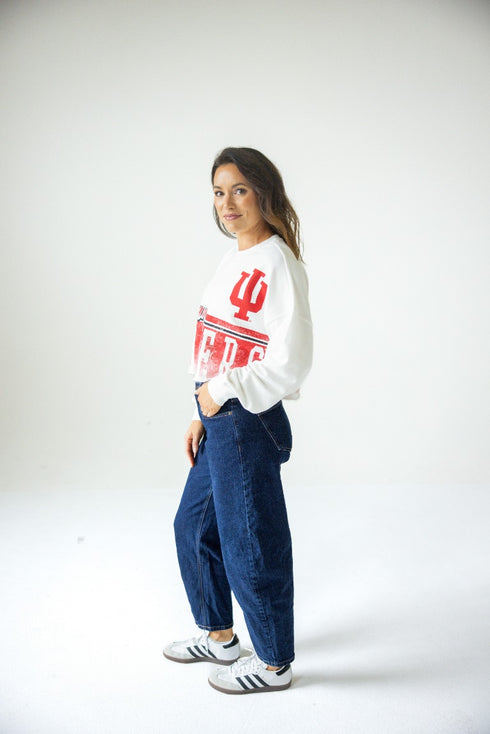 Indiana Conway Crop Cropped Longsleeve