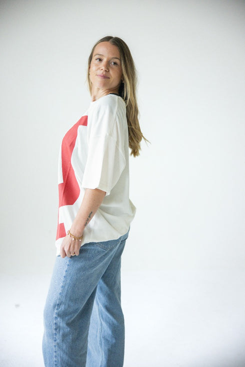Indiana Lawson Logo Oversized Tee