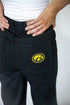 Iowa Alpha Bling Denim Wide Leg Jeans