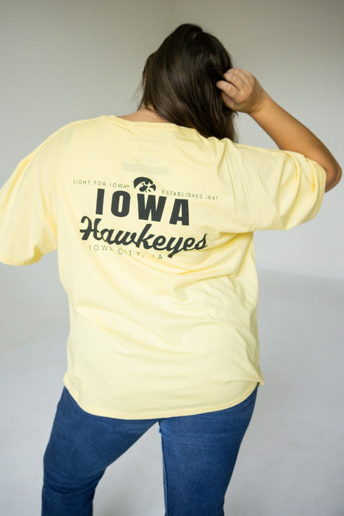Iowa Athleisure OS Band Tee
