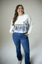 Michigan Conway Crop Cropped Longsleeve