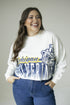 Michigan Conway Crop Cropped Longsleeve