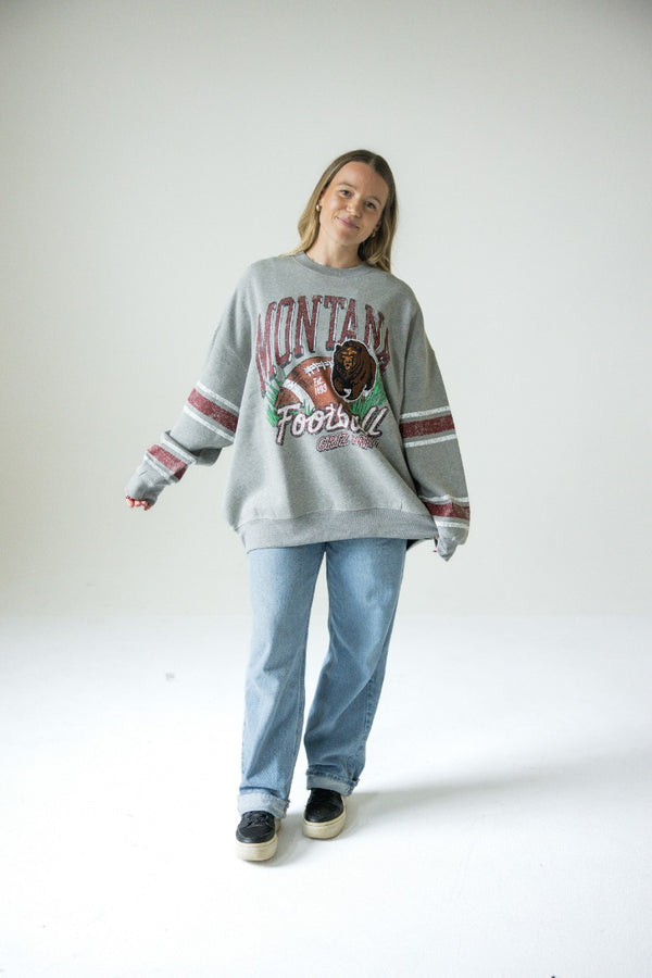 Montana Langford Multimedia OS Fleece Crew