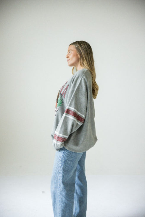 Montana Langford Multimedia OS Fleece Crew